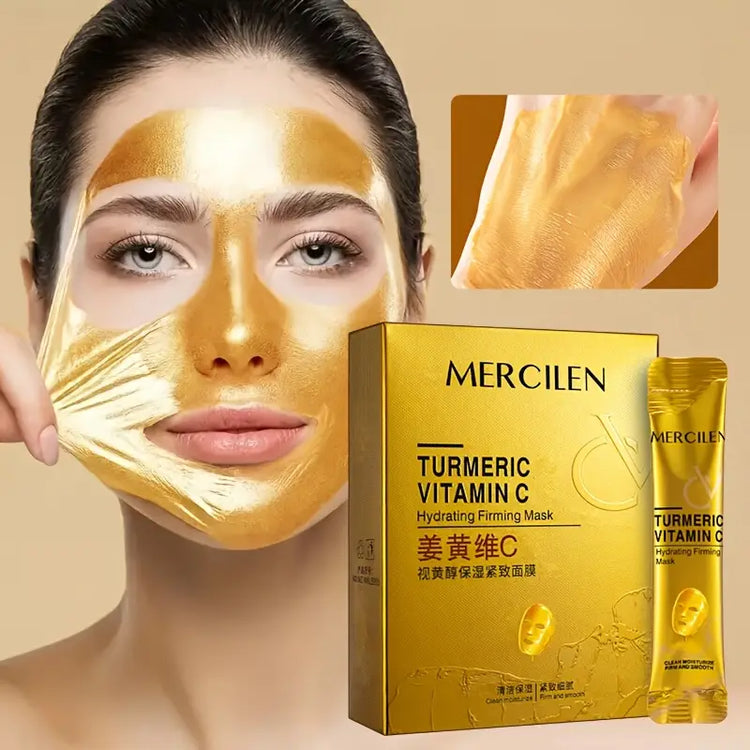 Hydraterend en Verstevigend Vitamine C Retinol Kurkuma Masker