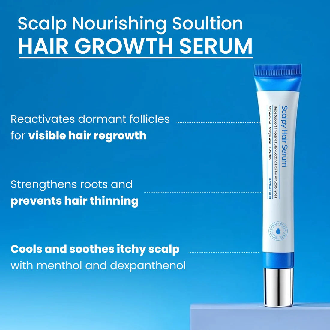 Seapuri Scalpy Hair Serum (korean Haircare) 20ml