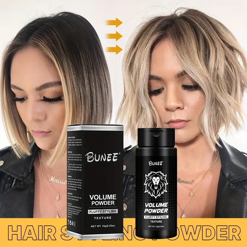 BUNEE Luchtige Hoge Top Haarstylingspoeder – Langdurig Volume & Textuur