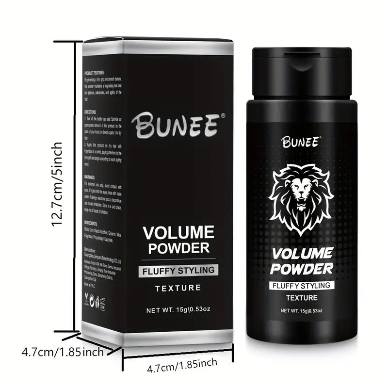 BUNEE Luchtige Hoge Top Haarstylingspoeder – Langdurig Volume & Textuur