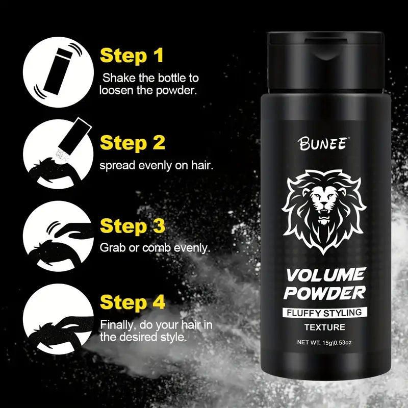 BUNEE Luchtige Hoge Top Haarstylingspoeder – Langdurig Volume & Textuur