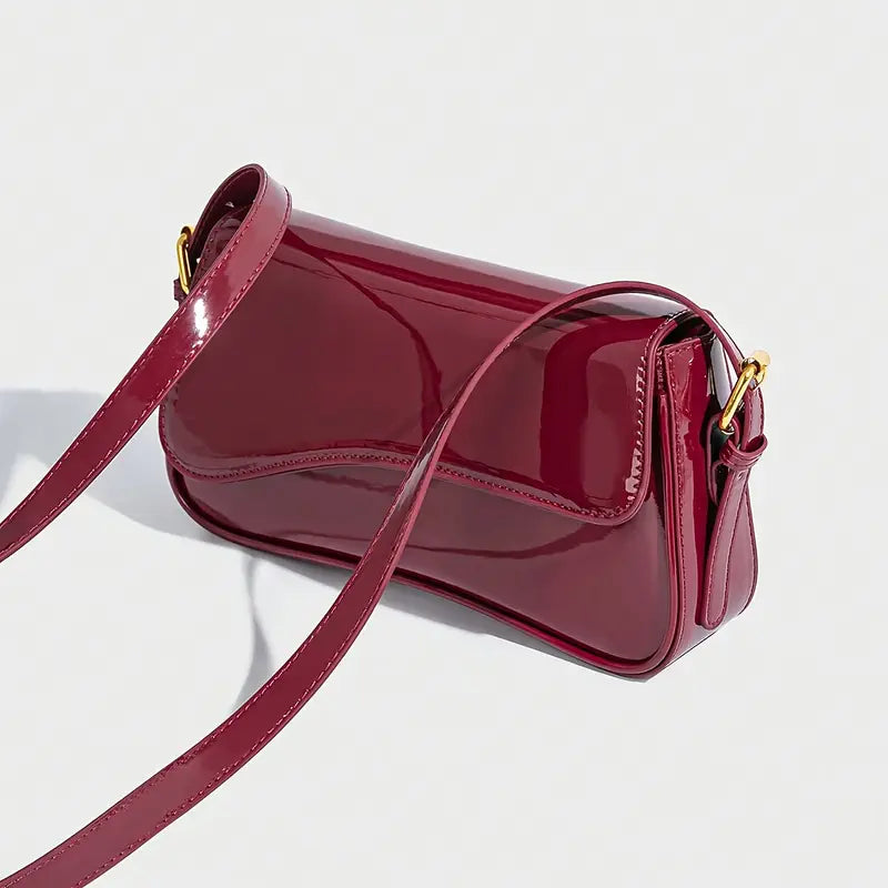 Elegant Kersen Rode Schoudertas