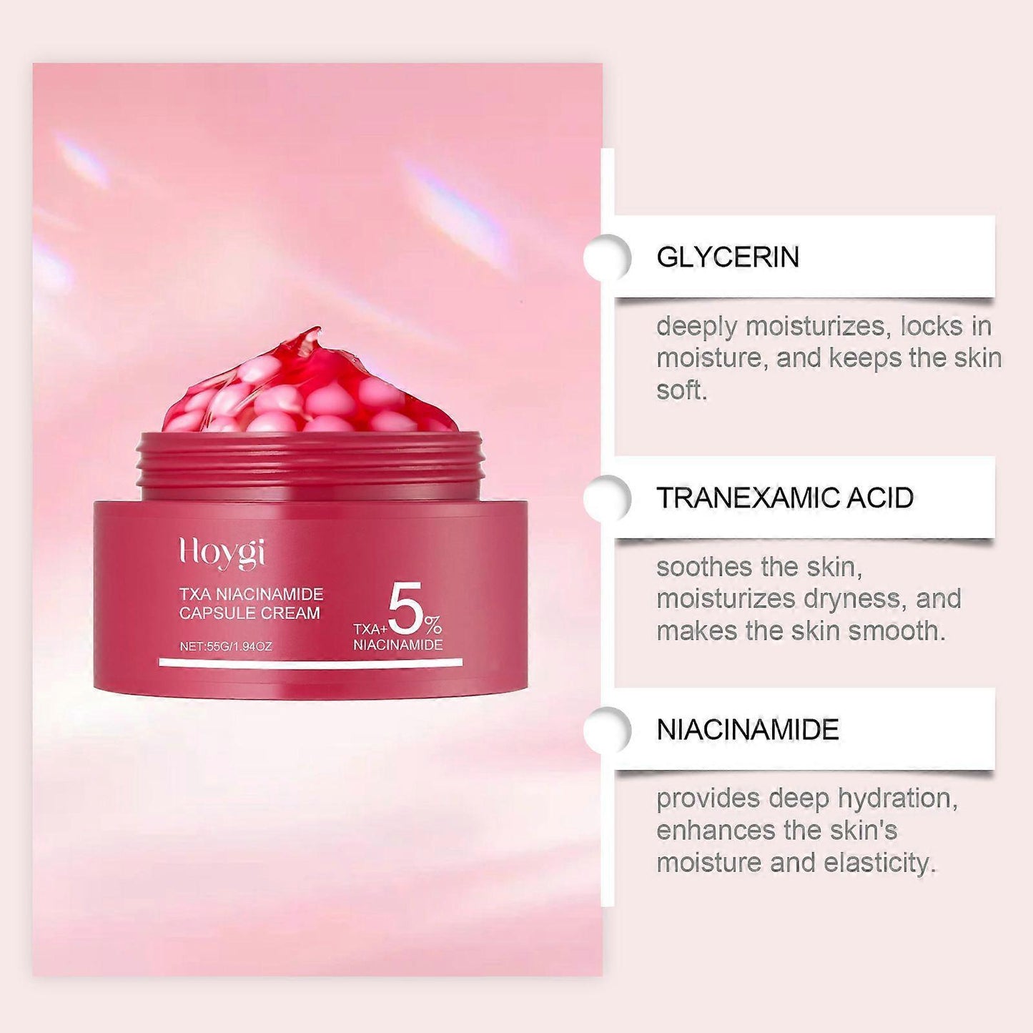 Hoygi TXA Niacinamide Capsule Cream