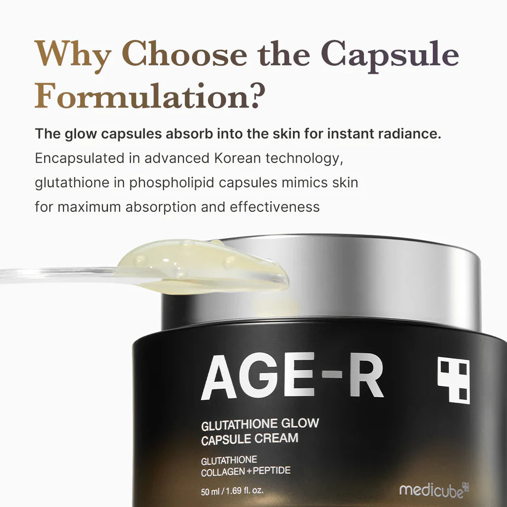 Medicube - AGE-R Glutathione Glow Capsule Cream - 50ml