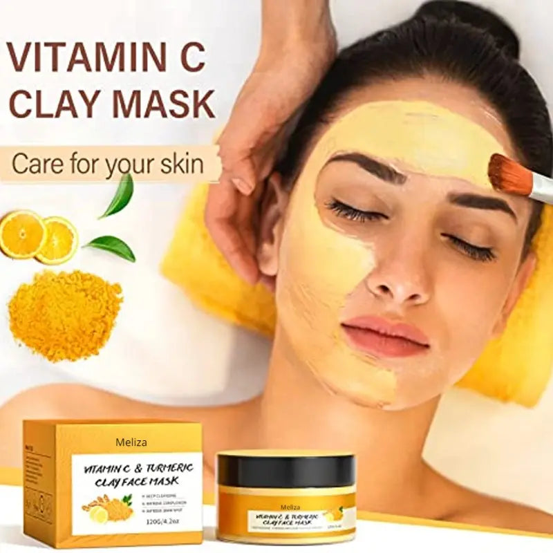 Vitamine C & Turmeric Clay Face Mask
