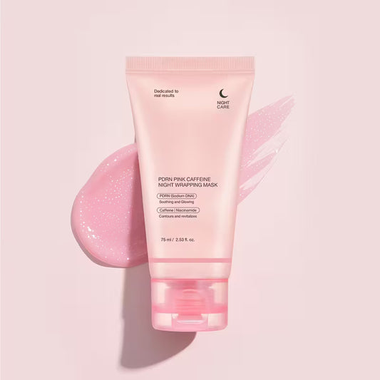 PDRN Pink Caffeine Night wrapping Mask