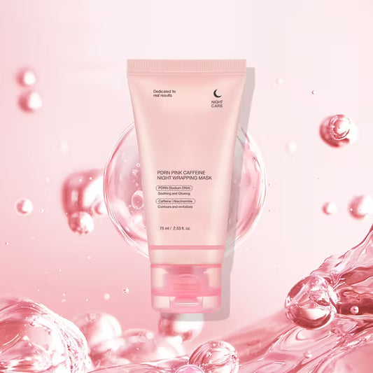PDRN Pink Caffeine Night wrapping Mask