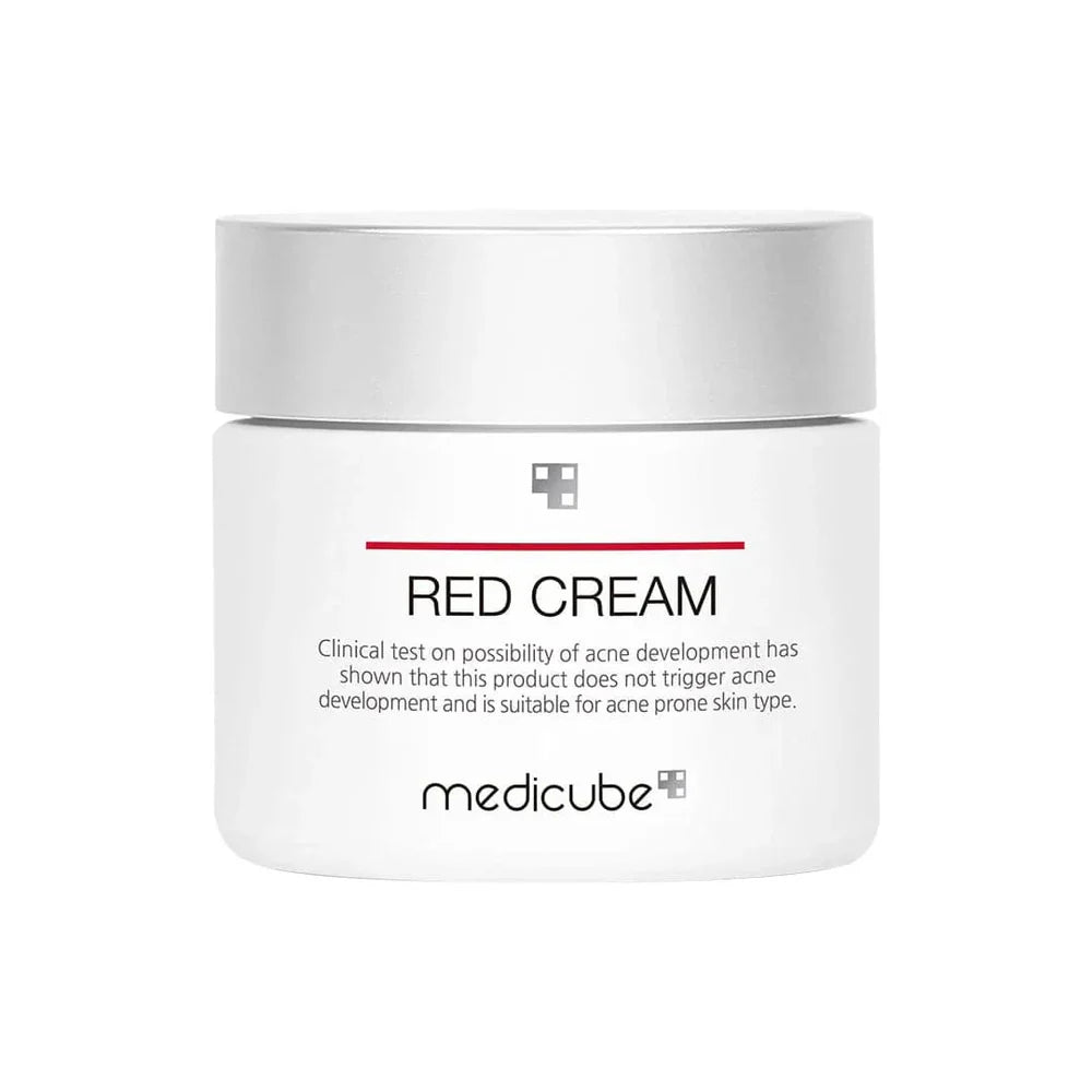Medicube Red Cream 2.0 – Kalmerende & Hydraterende Crème tegen Acne en Roodheid (50ml)