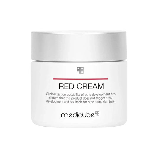 Medicube Red Cream 2.0 – Kalmerende & Hydraterende Crème tegen Acne en Roodheid (50ml)