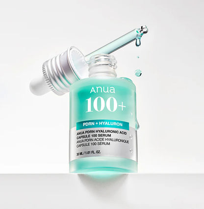Anua – PDRN 100 Hyaluronic Acid Booster Toner 250ml + PDRN Hyaluronic Acid 100 Serum 30ml Bundel