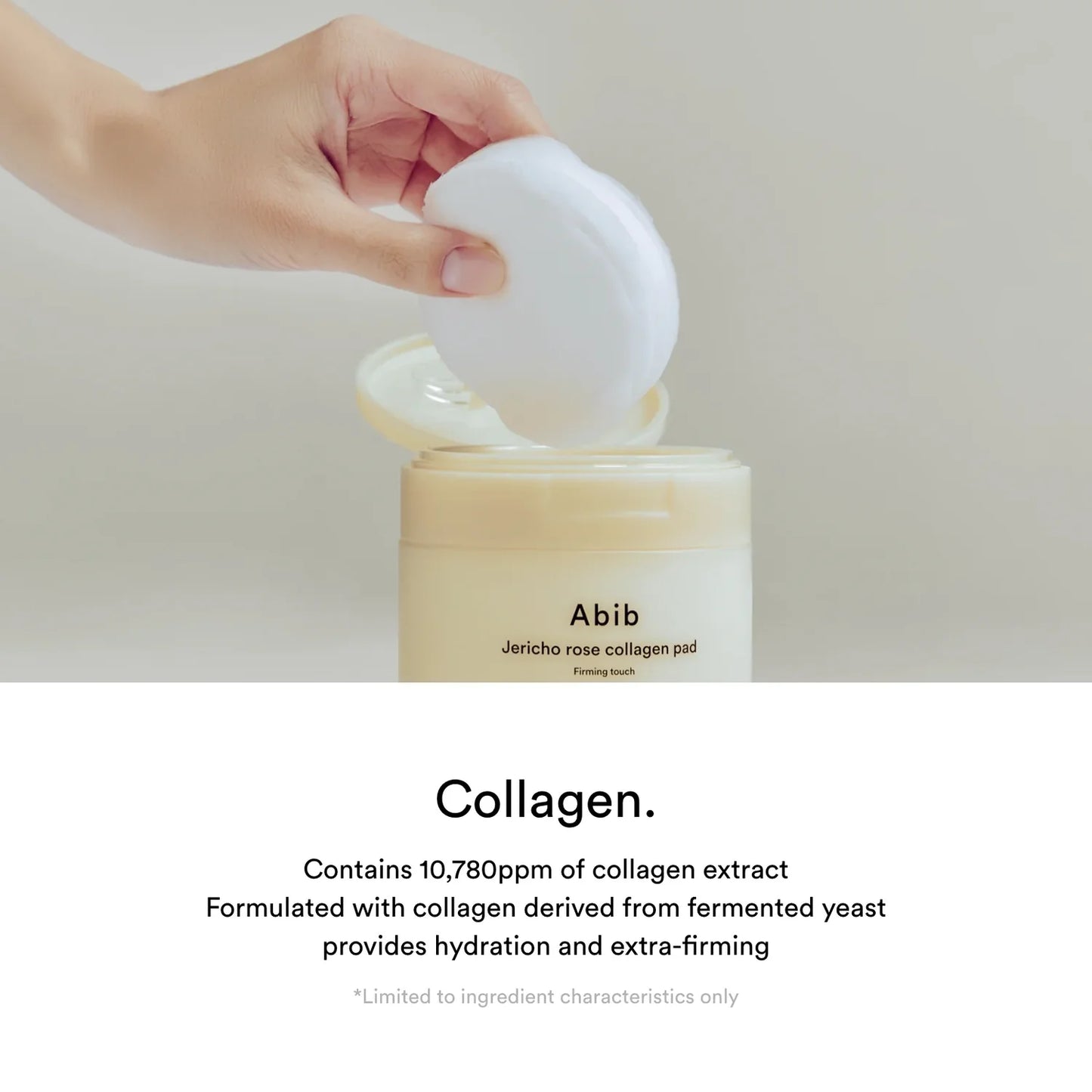 Abib - Jericho Rose Collagen Pad Firming Touch 60 pads