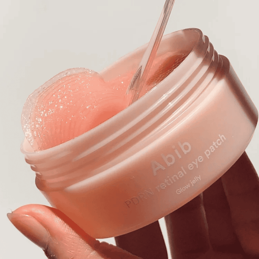 Abib - PDRN retinal eye patch Glow jelly - (60 ea) - Overnight Night Care, Brightens Skin Tone