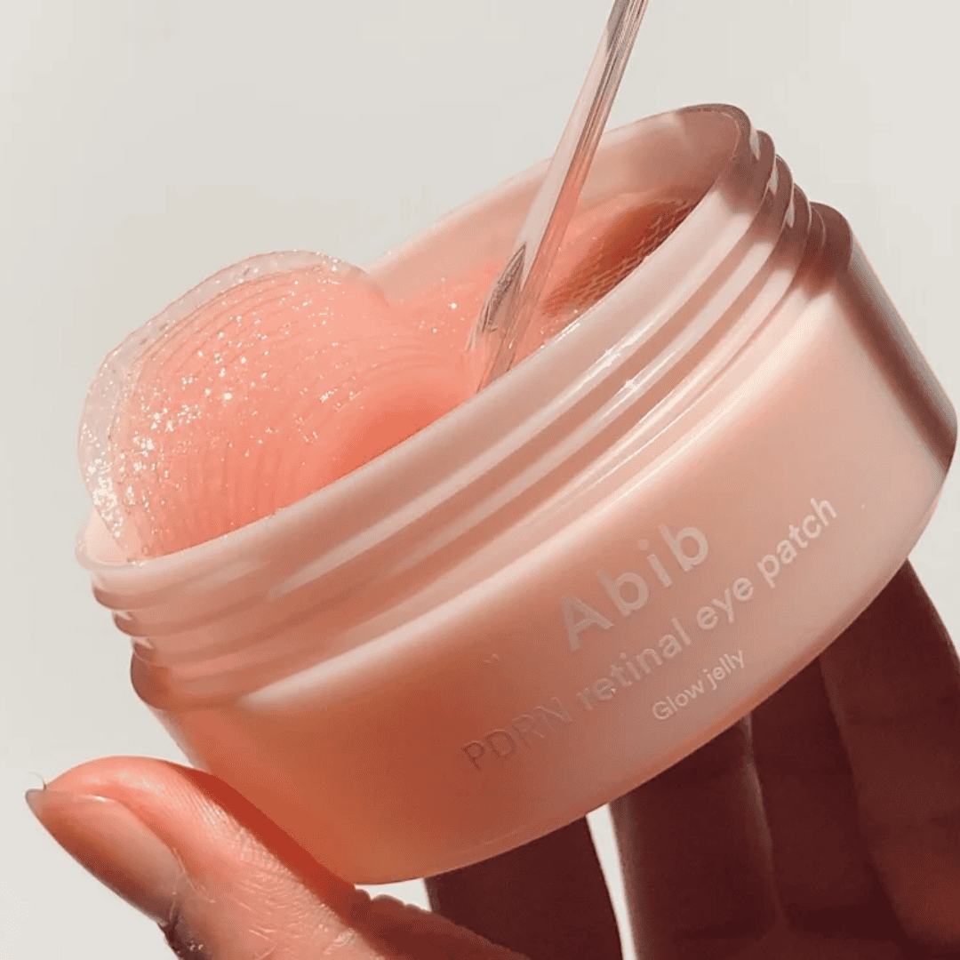Abib - PDRN retinal eye patch Glow jelly - (60 ea) - Overnight Night Care, Brightens Skin Tone