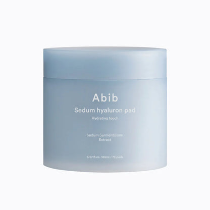 Abib Sedum Hyaluron Pad Hydrating touch Korean Skincare (75 pads)