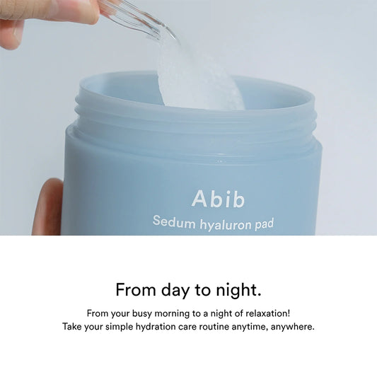 Abib Sedum Hyaluron Pad Hydrating touch Korean Skincare (75 pads)