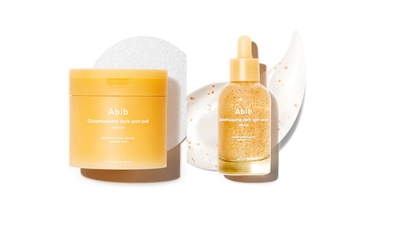 Abib Glutathiosome Dark Spot Pad Vita Touch (60 pads) + Abib Glutathiosome Dark Spot Vita Touch Serum 50ml Bundel