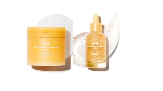 Abib Glutathiosome Dark Spot Pad Vita Touch (60 pads) + Abib Glutathiosome Dark Spot Vita Touch Serum 50ml Bundel