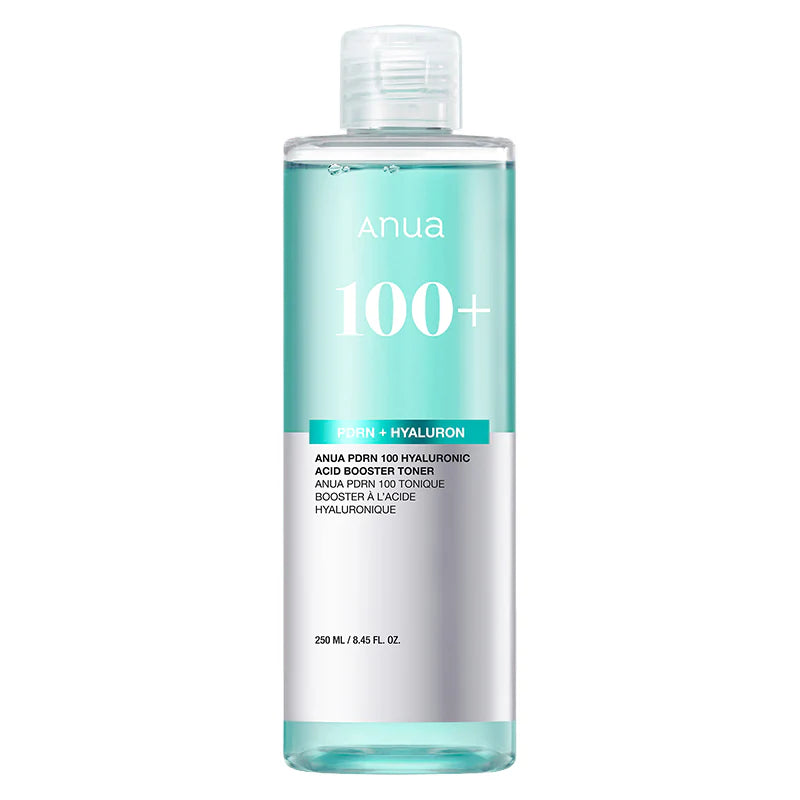 Anua – PDRN 100 Hyaluronic Acid Booster Toner 250ml + PDRN Hyaluronic Acid 100 Serum 30ml Bundel