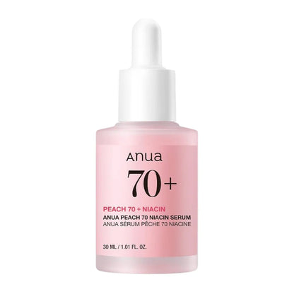 Anua 2 delig Bundel Facial Care Combi PEACH 77% Essence Toner 250ml And PEACH 70+ Serum 30ml