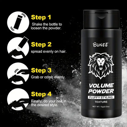 BUNEE Luchtige Hoge Top Haarstylingspoeder – Langdurig Volume & Textuur