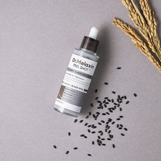 Dr.Melaxin Peel Shot - Exfoliating Black Rice Ampoule - 80ml