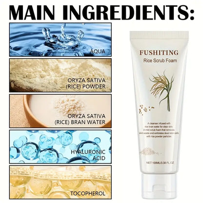 Face Rice Scrub - Koreans Skincare