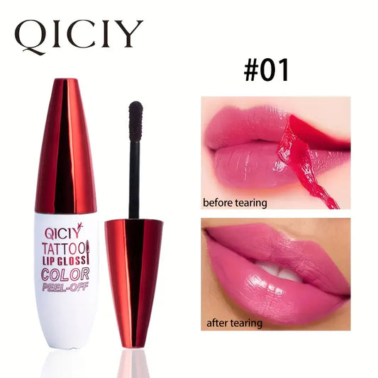 Tattoo Lipgloss - Peel-off Lipkleur