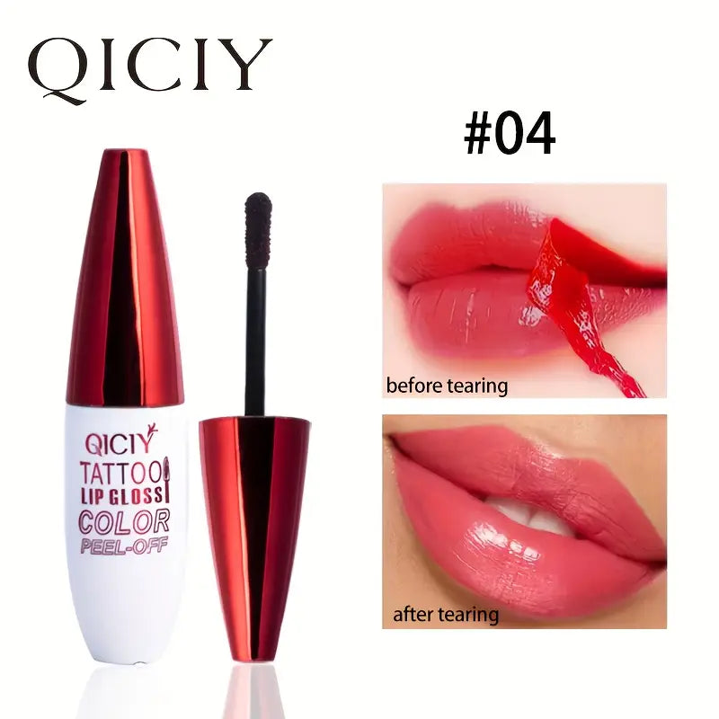 Tattoo Lipgloss - Peel-off Lipkleur
