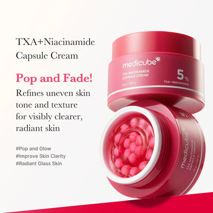 Medicube TXA Niacinamide Capsule Cream (5% TXA& Niacinamde)
