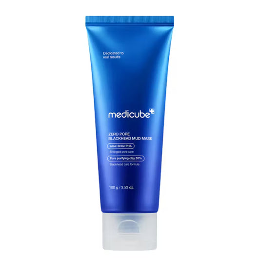Medicube - 100g - Zero Pore Blackhead Mud Mask - Hydraterend - Exfoliërend - Diepe Reiniging - Kalmerend - Korean Skincare