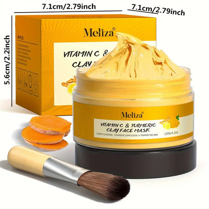 Vitamine C & Turmeric Clay Face Mask