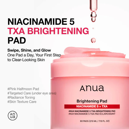Anua - Niacinamide 5 TXA Brightening Pad (60 pads) - 210ml