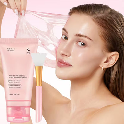 PDRN Pink Caffeine Night wrapping Mask