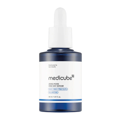 Medicube Zero Pore One Day Serum - AHA BHA PHA Allantoin - 30 ml