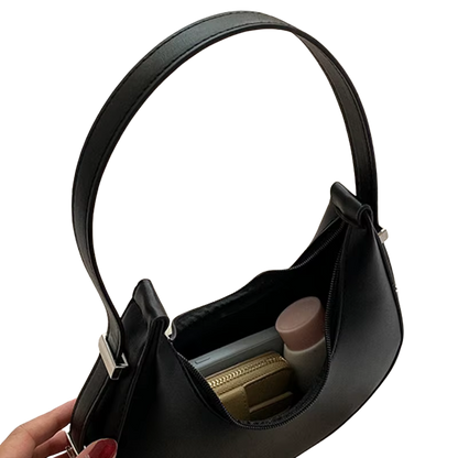 Luxury Half Moon Hobo Bag voor Dames - Yogodlns Khaki kleur