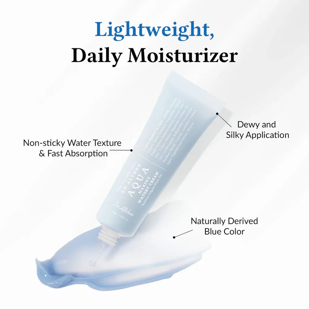 Dr. Althea Aqua Marine Watery Cream 50ml + Dr. Althea Aqua Marine Hydration Mask (duo set)