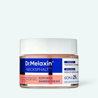 Dr. Melaxin Necksphalt cream 50 ml + Dr. Melaxin Necksphalt ECM Ceramide Neck Serum 10 ml - Bundel