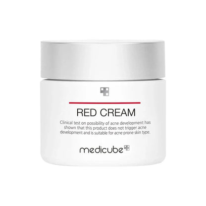 Medicube Red Cream 2.0 – Kalmerende & Hydraterende Crème tegen Acne en Roodheid (50ml)