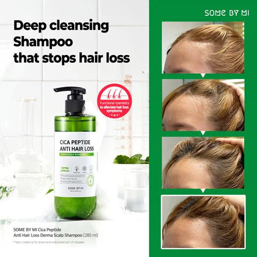 SOME BY MI Cica Peptide Anti Hair Loss Derma Scalp Duo – Treatment (50ml) + Tonic (150ml)