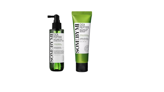 SOME BY MI Cica Peptide Anti Hair Loss Derma Scalp Duo – Treatment (50ml) + Tonic (150ml)